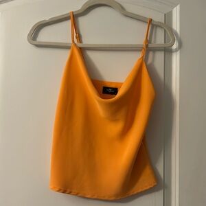 Orange tank top